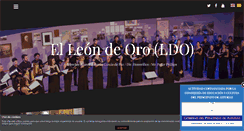 Desktop Screenshot of elleondeoro.com